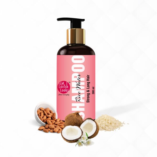 Rice water shampoo